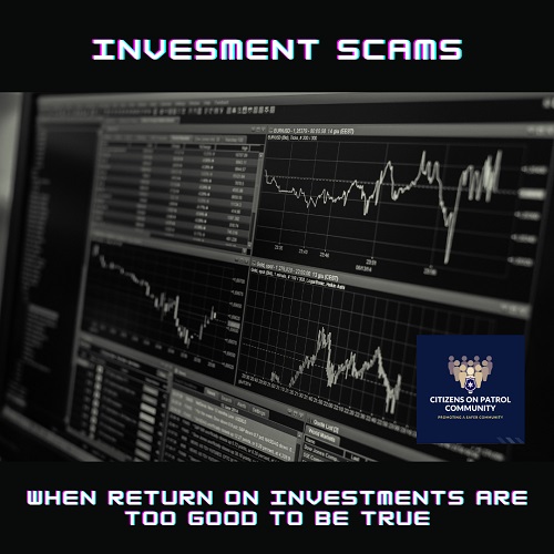 Investment Scams Prevention Tips | Citizens On Patrol Community SG